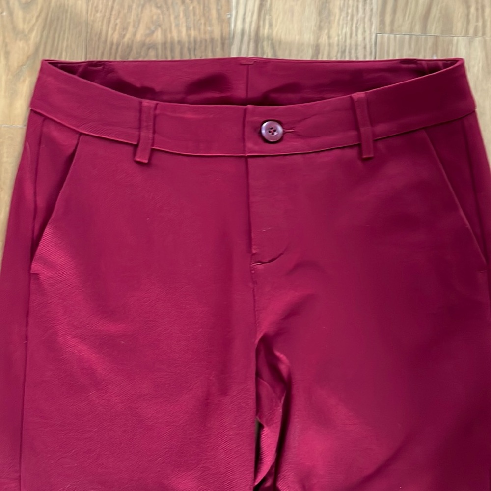 Cabi size 4 inseam 28 red pants